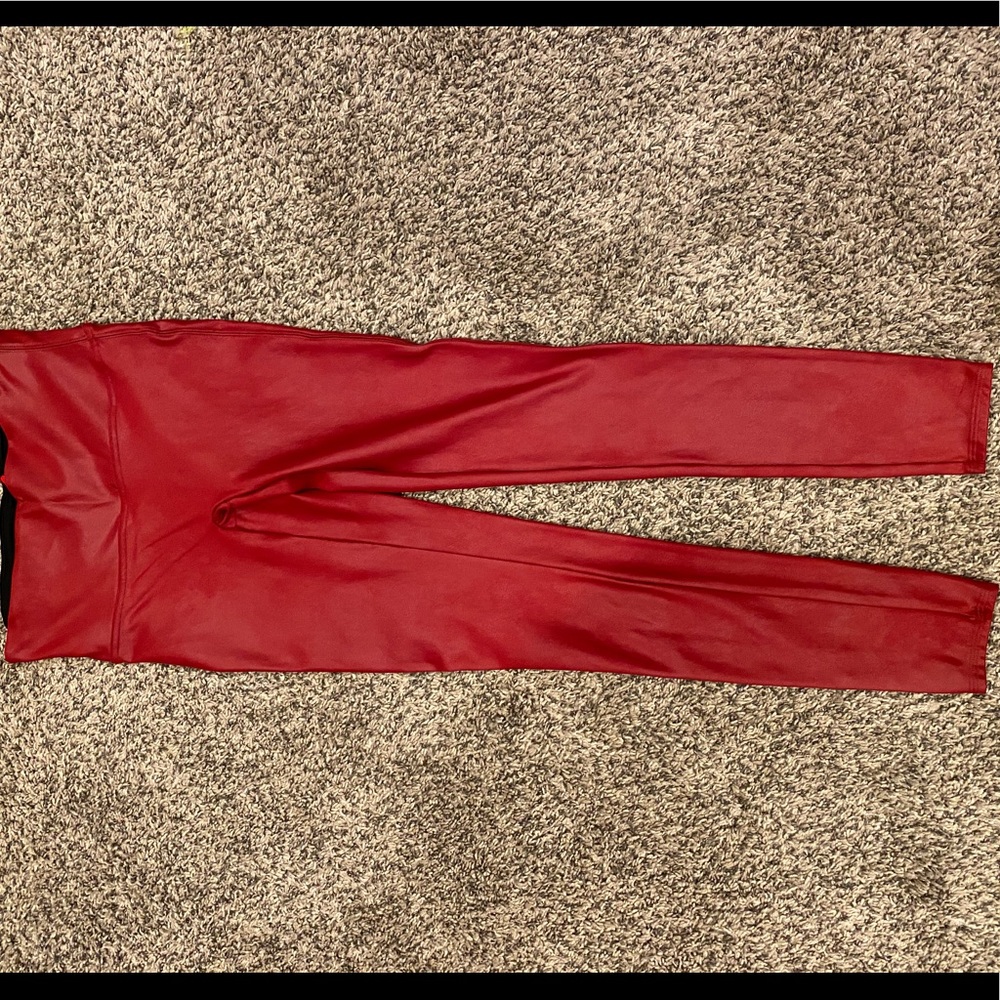 Spanx faux leather leggings